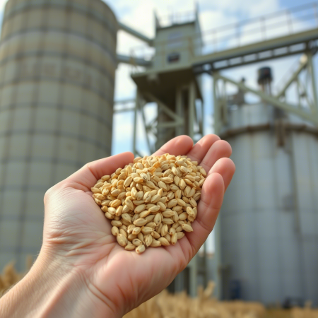 Как качество зерна влияет на работу нории и как оборудование воздействует на зерно?