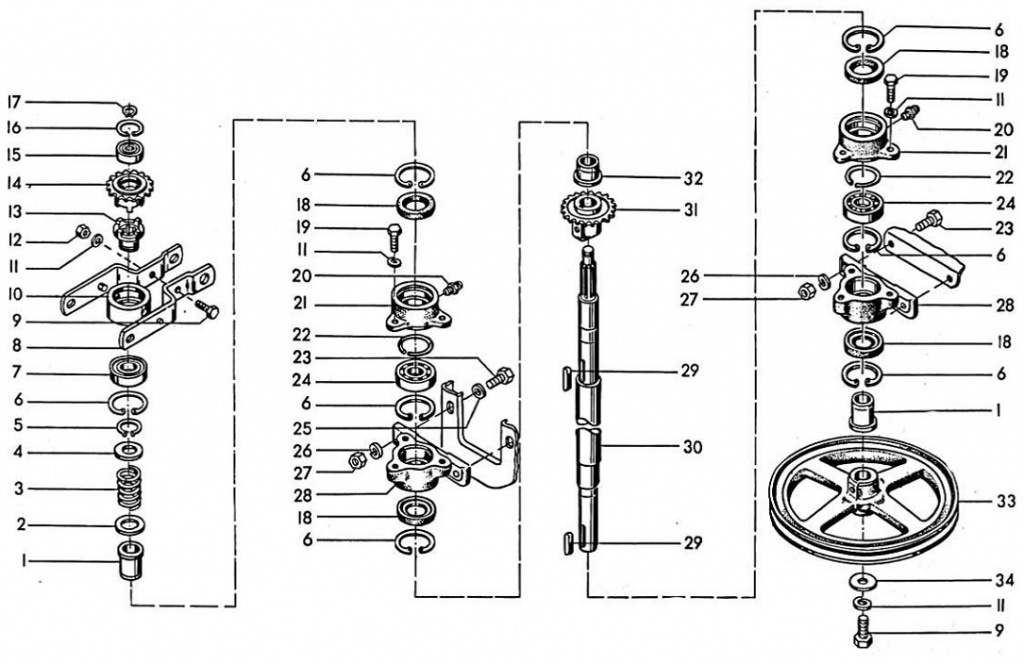 Вал промежуточный ПС-10.46.000
