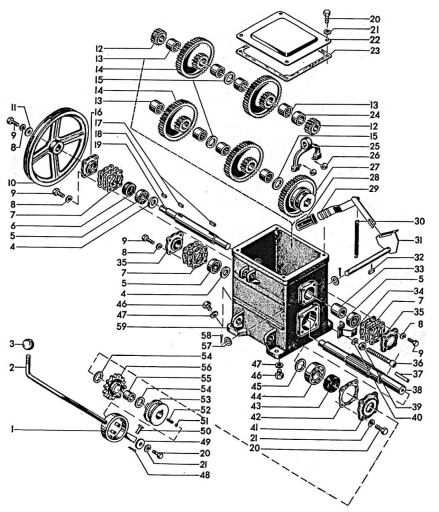 Коробка передач ПС-10.51.000