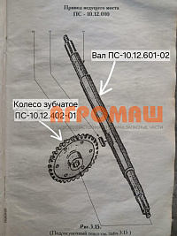 Привод ведущего моста ПС-10.12.010: купить в Воронеже