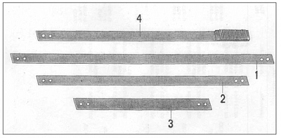 Комплект подвесных пластин К 527: купить в Воронеже