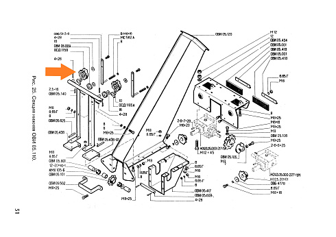 Барабан с храповиком ОСД 1158 (ОВИ 05.109+05.111): купить в Воронеже
