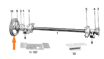 Шкив привода реш. Стана 280/315 ф=45: купить в Воронеже