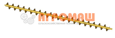 Вал погрузчика ШГЮП 213.06.04.00.00: купить в Воронеже