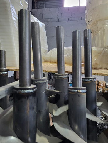 Шнек вторичной аспирации К 527, К 547 (мал цапфа левый): купить в Воронеже