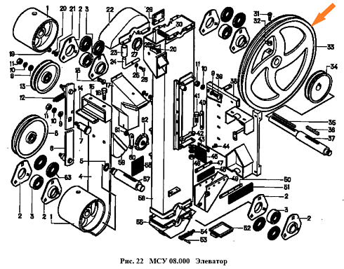 Шкив МСУ 08.101: купить в Воронеже