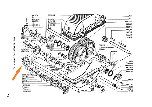 Полумуфта неподвижная ОВИ 06.105: купить в Воронеже