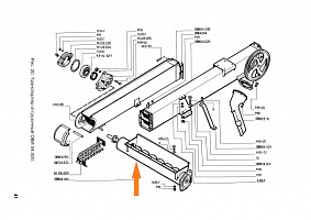 Шнек чистого зерна ОВИ 04.080 (ОВС-25) с кожухом: купить в Воронеже