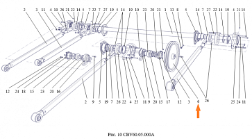 Шкив СВУ 60.05.104А (ф=340 ст.35 мм 2-х руч. В(б)): купить в Воронеже