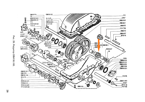 Шестерня ЗА 07.601 (ОВБ6111А z=17 блок ЗП 07.040): купить в Воронеже