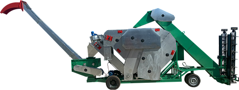 Мобильный зерноочистительный комплекс МЗК-70М цинк : купить в Воронеже