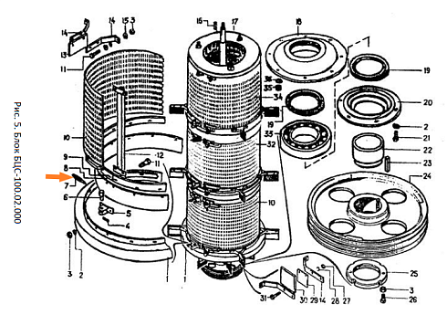 Винт БЦС 100.02.772 (50.32.662): купить в Воронеже