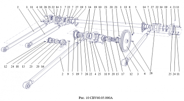 Вал главный СВУ 60.05.000А (в сборе): купить в Воронеже
