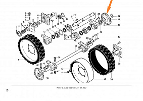 Звездочка ЗП 01.340/01.360 (Z=25, t=19,05): купить в Воронеже