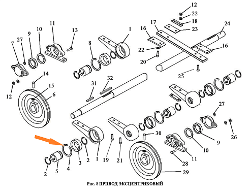 Кольцо 2В 110 (головка шатуна): купить в Воронеже