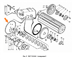 Звездочка МСУ 03.100: купить в Воронеже