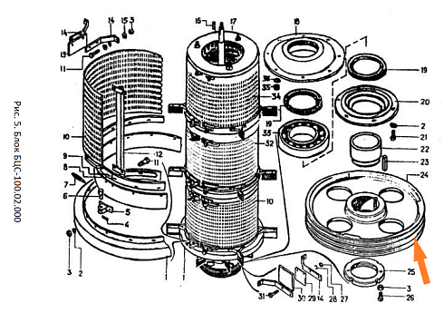 Шкив А1-БЦС-100.02.004: купить в Воронеже