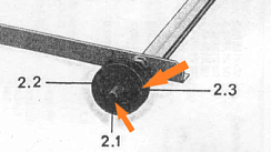 Ролик опорный К-527, К-547 С валом: купить в Воронеже