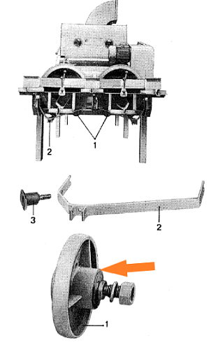 Ролик опорный триерного барабана К-531: купить в Воронеже
