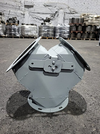 Клапан ручной симметричный ф200мм уг45гр (распределитель) : купить в Воронеже