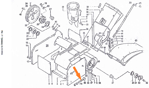 Болт натяжной ЗА 03.130 (ПЗТ 11.090): купить в Воронеже