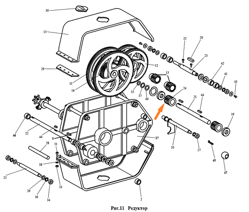 Шестерня МСУ 09.631: купить в Воронеже
