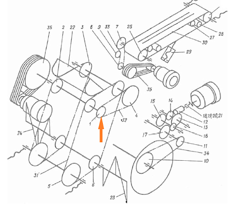Звездочка КШП-5 5.01-03-04 (z=12, t=25,4, Фвн=35): купить в Воронеже