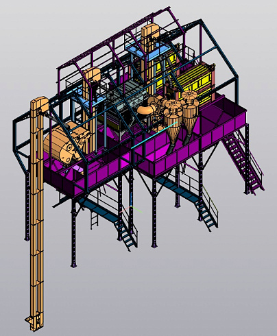 Машина предварительной очистки МПО-100: купить в Воронеже