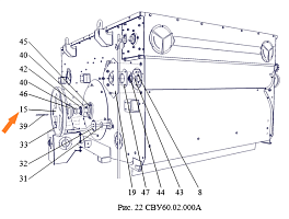 Шкив СВУ-60.02.101 (1 руч В(б) d=400 ф=35 Н209.017): купить в Воронеже
