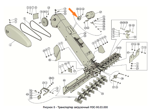 Шкив МЗС-90.03.280 (Фвнеш.=118мм, Фвнутр.=32мм, 2-х рч., сеч. В(Б)): купить в Воронеже