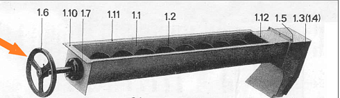 Шкив шнека первичной аспирации К 527, 547: купить в Воронеже