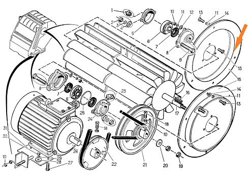 Фланец МПО 50.04.403: купить в Воронеже
