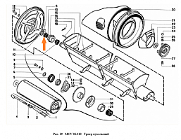 Втулка ЗАВ 10.90.003 (40*46 с бортом): купить в Воронеже