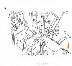 Крышка подшипника триммера ЗА 14.109 (глух.): купить в Воронеже