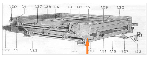 Шатун нижнего решетного стана К 527 с сайлентблоком: купить в Воронеже