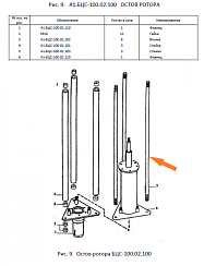 Стяжка А1-БЦС-100.02.103 (ф16мм L=1375мм резьба 85 мм.): купить в Воронеже